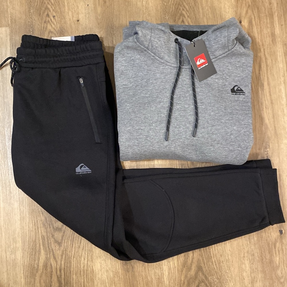 Quicksilver Bonded Fleece Hoodie & Jogger Set